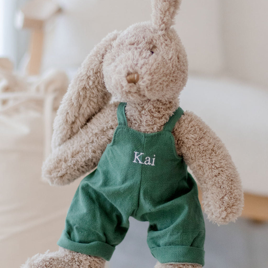 Forest Green Mr Honey Bunny Personalised Name