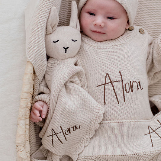 Classic Bunny Comforter – Beige