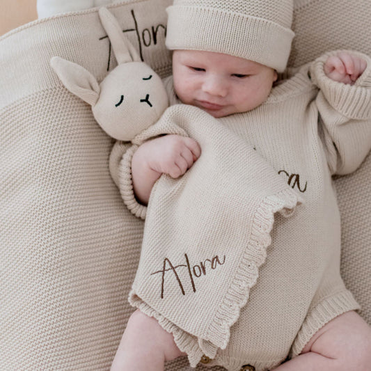 Classic Bunny Comforter – Beige