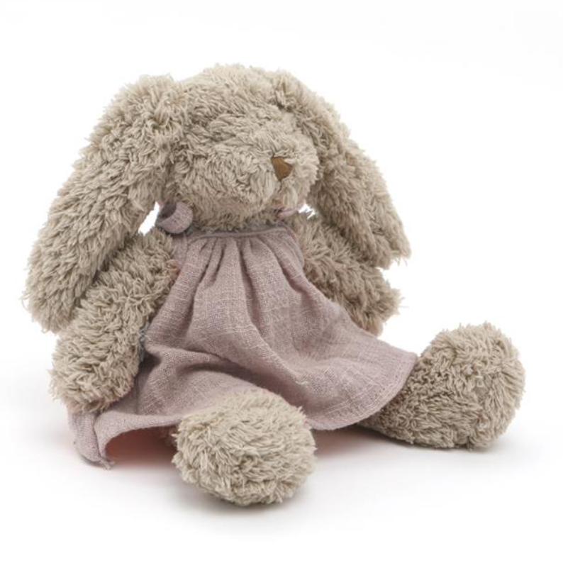 Lilac baby girl honey bunny easter personalised with name embroidery nana huchy