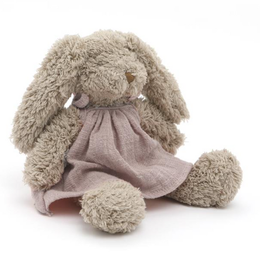 Lilac baby girl honey bunny easter personalised with name embroidery nana huchy