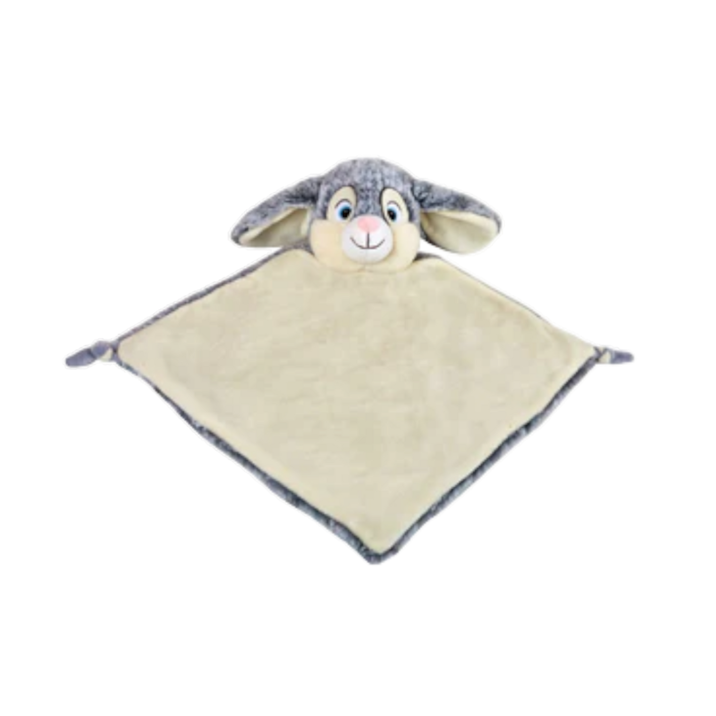 Grey Bear Personalised Name Cubby Comforter