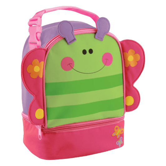 butterfly lunchbox pal personalise child name with embroidery
