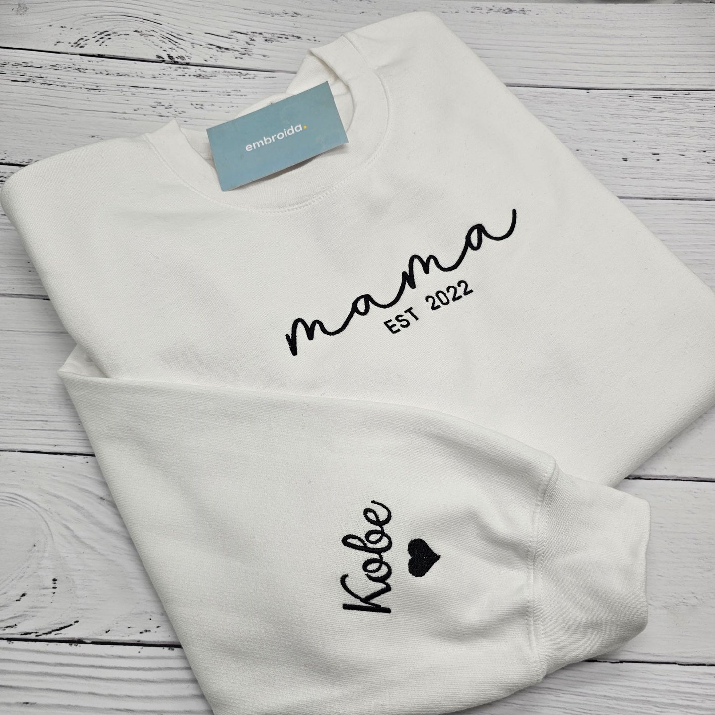 Personalised Cursive Sweater