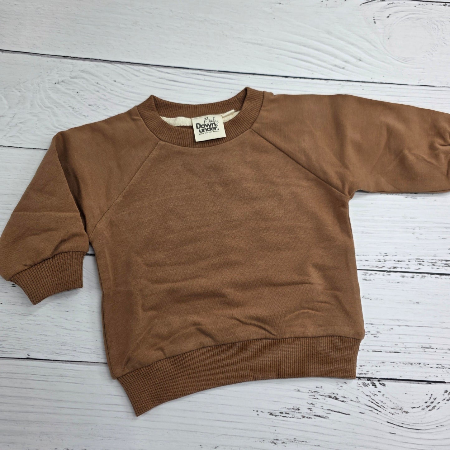 Personalised Floral Design Baby and Toddler Crewnecks