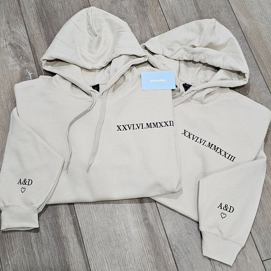 Personalised Roman Numeral Sweater