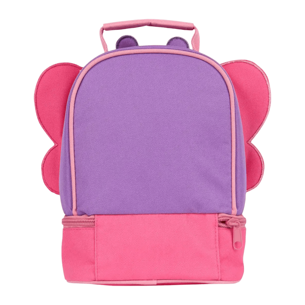 butterfly lunchbox pal personalise child name with embroidery 